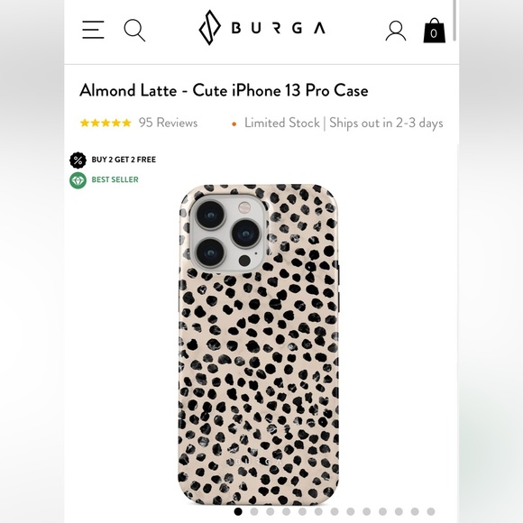 Burga iPhone 13 Pro Case - Picture 5 of 6